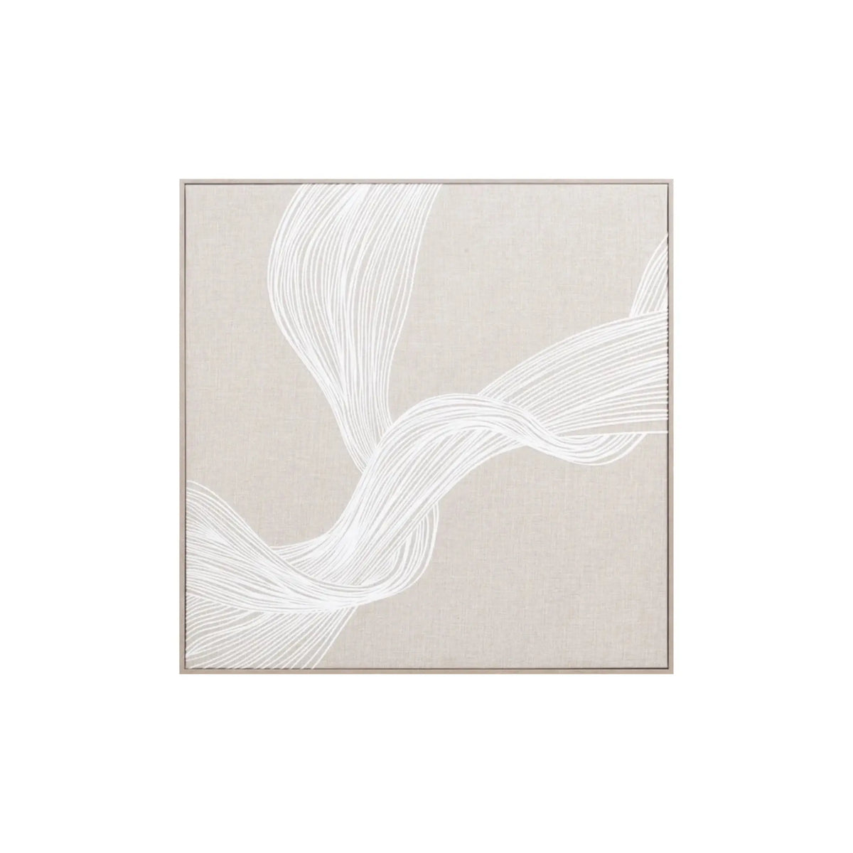 Eightmood Medole 3D-Tavla 80x80 cm, Beige