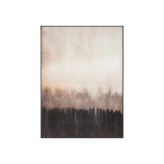 Eightmood Forest Inramat Canvastryck 90x120 cm, Beige/Svart