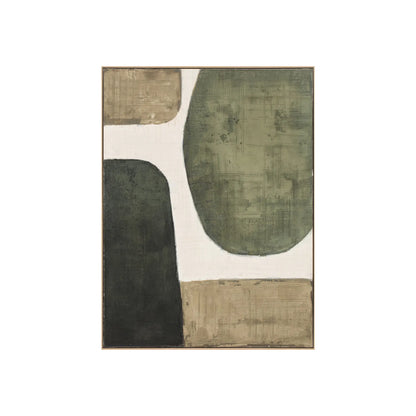 Eightmood Silas Målning 90x120 cm, Grön