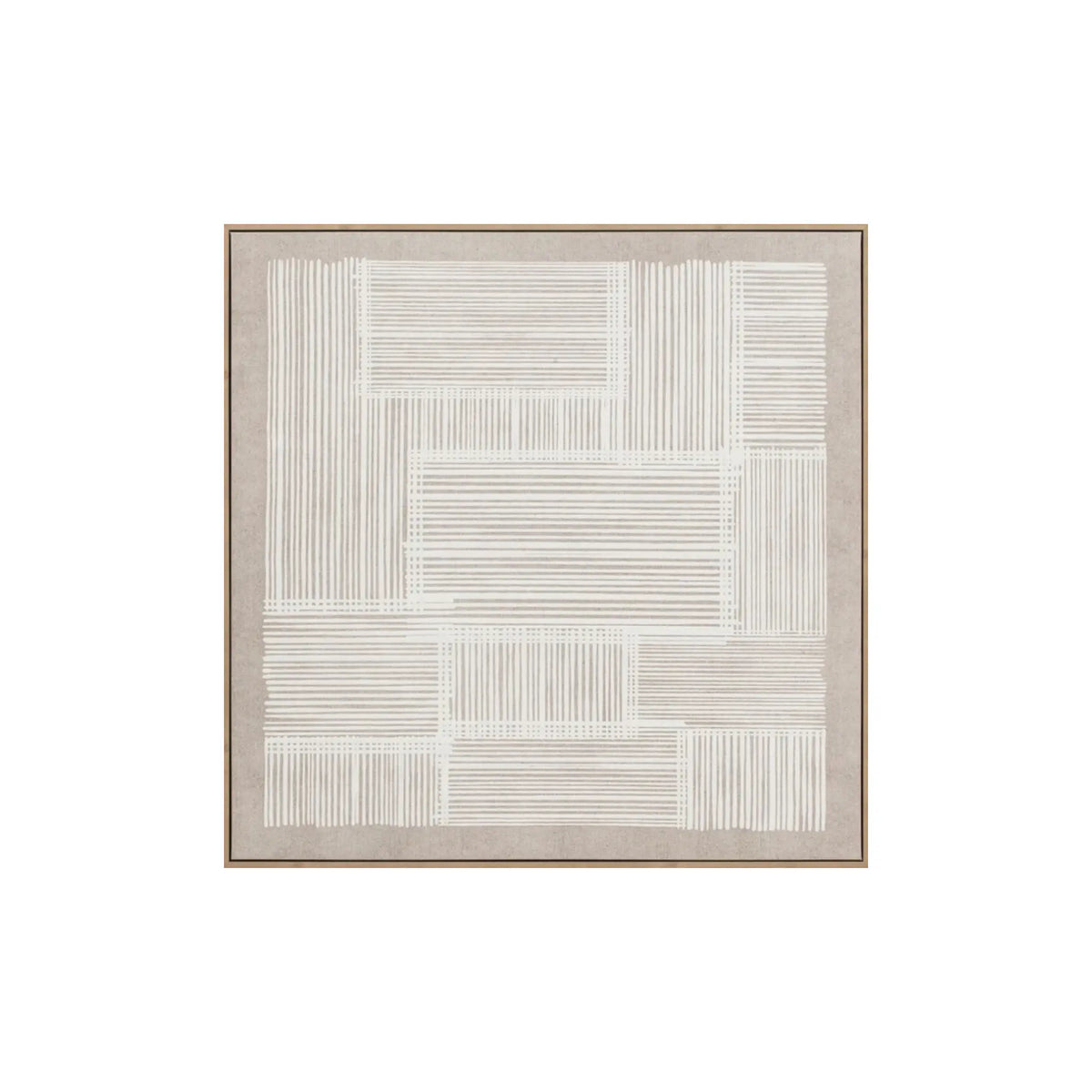 Eightmood Peace 3D-Tavla 90x90 cm, Vit