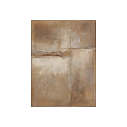 Eightmood Marsh Målning 90x120 cm, Rostbrun