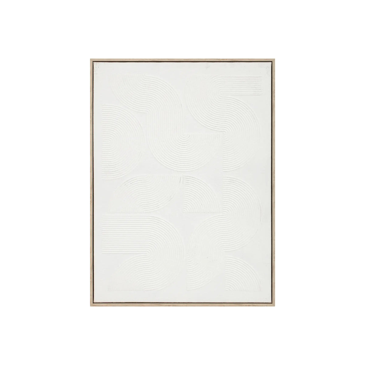 Eightmood Fjord Målning 60x80 cm, Offwhite