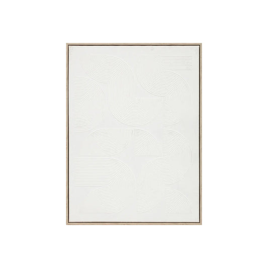 Eightmood Fjord Målning 60x80 cm, Offwhite