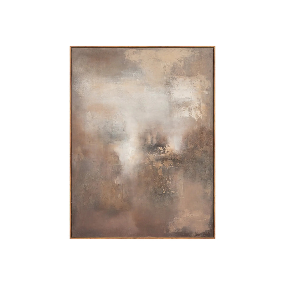 Eightmood Spark Målning 90x120 cm, Rostbrun