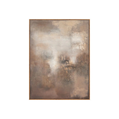 Eightmood Spark Målning 90x120 cm, Rostbrun
