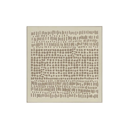 Eightmood Linde Handmålad Tavla 100x100 cm, Beige