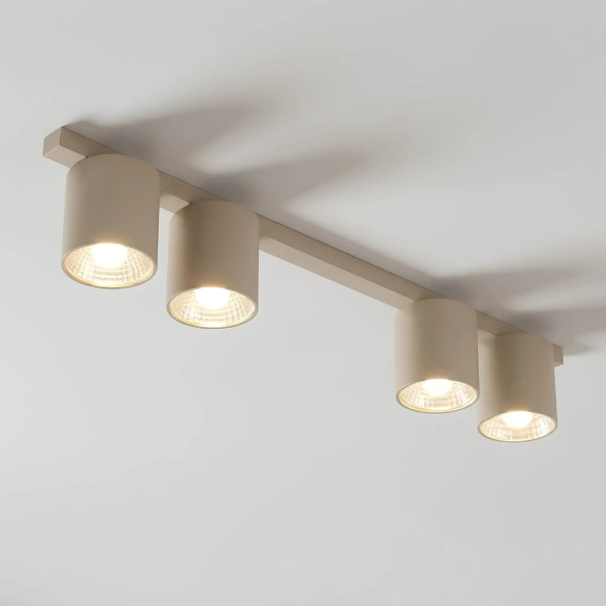 Emibig Nano Taklampa 4-ljus 90x11,5 cm, Beige