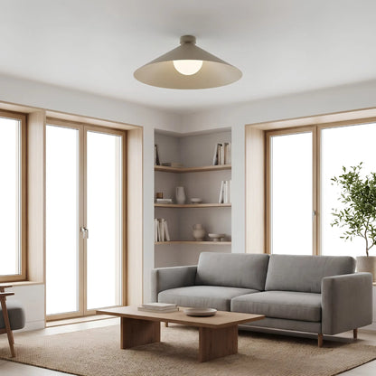 Emibig Mono Taklampa Ø50 cm, Beige