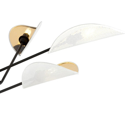 Emibig Vene Taklampa 4-ljus Ø102 cm, Svart
