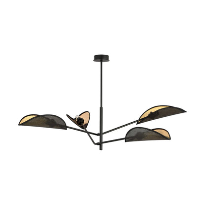 Emibig Vene Taklampa 4-ljus Ø102 cm, Svart
