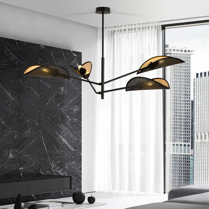 Emibig Vene Taklampa 4-ljus Ø102 cm, Svart