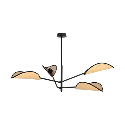 Emibig Vene Taklampa 4-ljus Ø102 cm, Svart