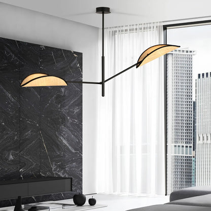 Emibig Vene Taklampa 2-ljus 102x11 cm, Svart