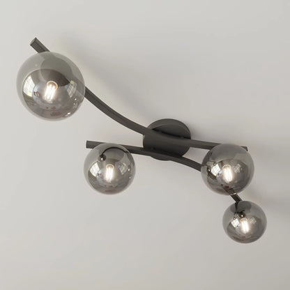 Emibig Opus Taklampa 4-ljus Ø60 cm, Svart