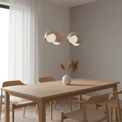 Emibig Boom Pendellampa 4-ljus 60x32 cm, Beige
