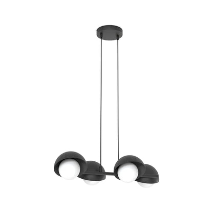 Emibig Boom Pendellampa 4-ljus 60x32 cm, Svart