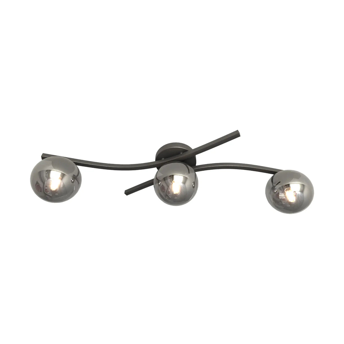 Emibig Opus Taklampa 3-ljus Ø60 cm, Svart