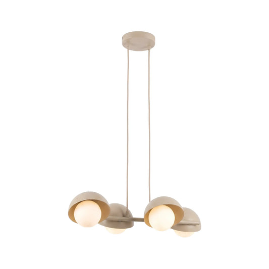 Emibig Boom Pendellampa 4-ljus 60x32 cm, Beige