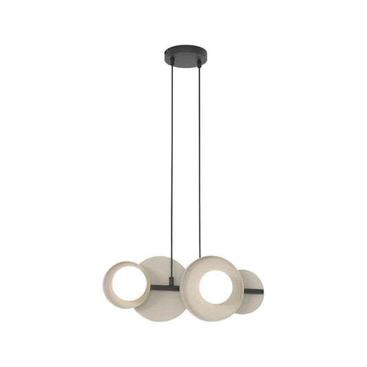 Emibig Model Pendellampa 4-ljus 53x23 cm, Beige