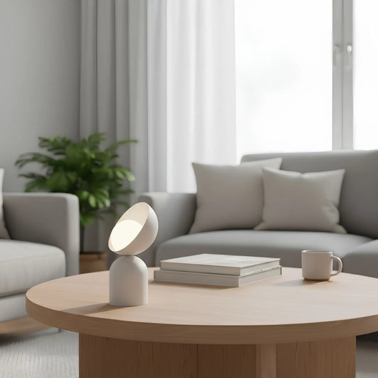 Emibig Boto Bordslampa 18x31 cm, Beige