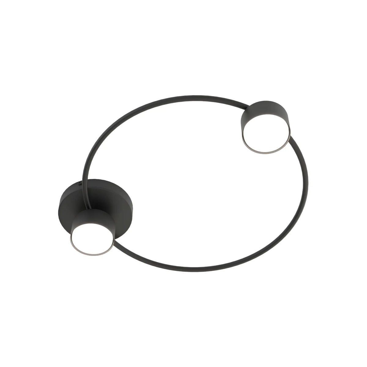 Emibig Lucio Taklampa 2-ljus 48x41 cm, Svart