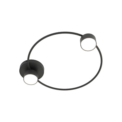 Emibig Lucio Taklampa 2-ljus 48x41 cm, Svart