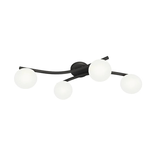 Emibig Opus Taklampa 4-ljus Ø60 cm, Svart