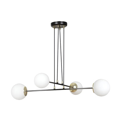 Emibig Ognis Pendellampa 4-ljus Ø75 cm, Svart