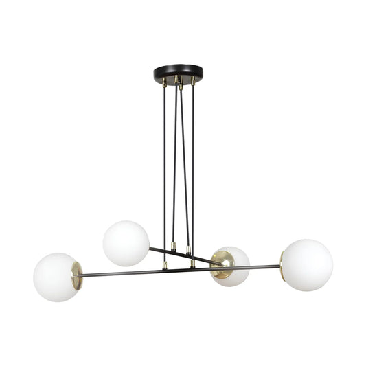 Emibig Ognis Pendellampa 4-ljus Ø75 cm, Svart