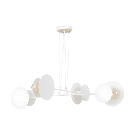 Emibig Idea Pendellampa 4-ljus Ø96 cm, Vit