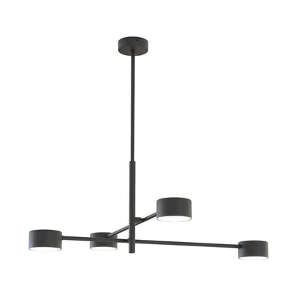 Emibig Natsu Taklampa 4-ljus Ø64 cm, Svart