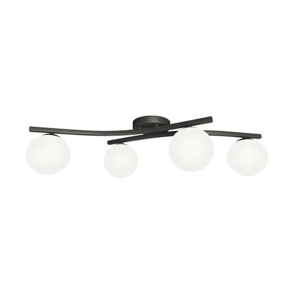 Emibig Opus Taklampa 4-ljus Ø60 cm, Svart