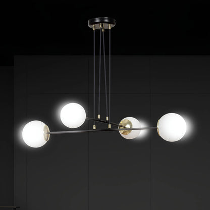 Emibig Ognis Pendellampa 4-ljus Ø75 cm, Svart