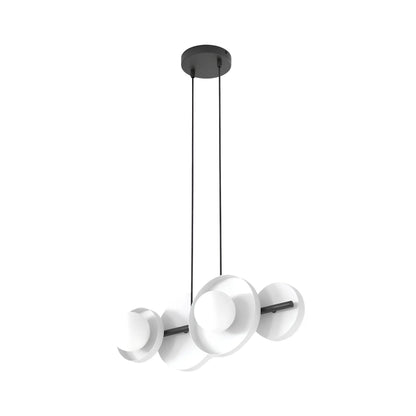 Emibig Model Pendellampa 4-ljus 53x23 cm, Vit