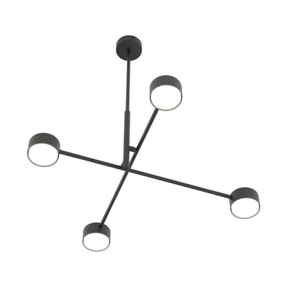 Emibig Natsu Taklampa 4-ljus Ø64 cm, Svart