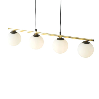 Emibig Alora Pendellampa 4-ljus 85x14 cm, Svart/Guld