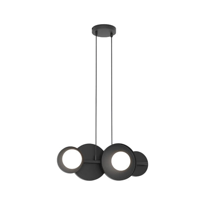 Emibig Model Pendellampa 4-ljus 53x23 cm, Svart