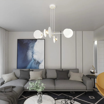 Emibig Idea Pendellampa 4-ljus Ø96 cm, Vit