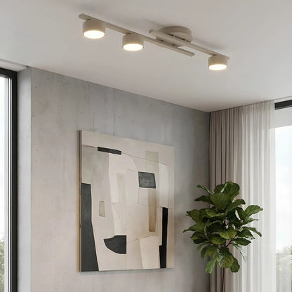 Emibig Fragment Taklampa 3-ljus 74x20 cm, Beige
