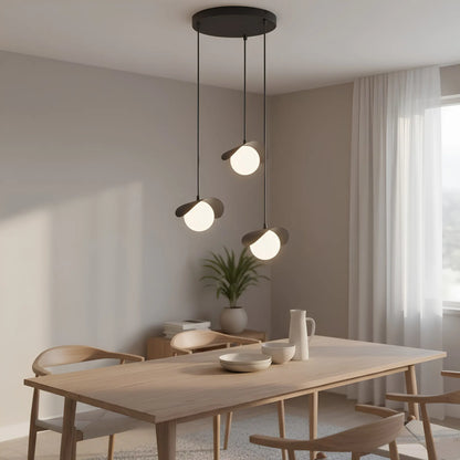 Emibig Ritual Pendellampa 3-ljus Ø40 cm, Svart