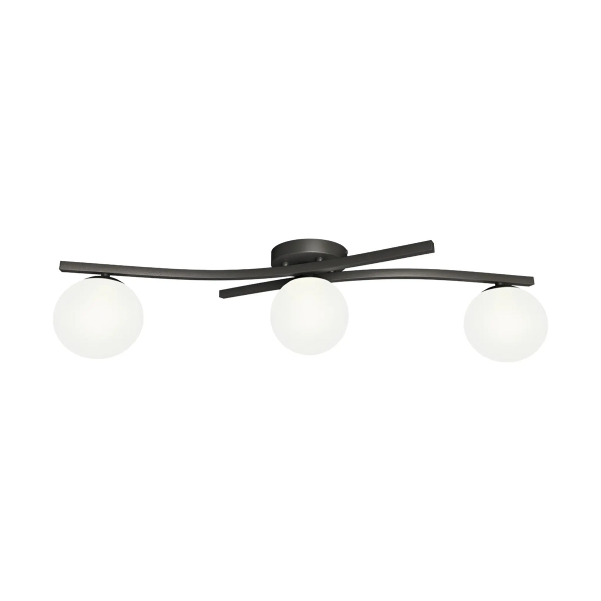 Emibig Opus Taklampa 3-ljus Ø60 cm, Svart