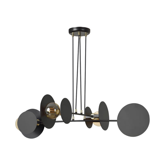 Emibig Idea Pendellampa 4-ljus Ø96 cm, Svart