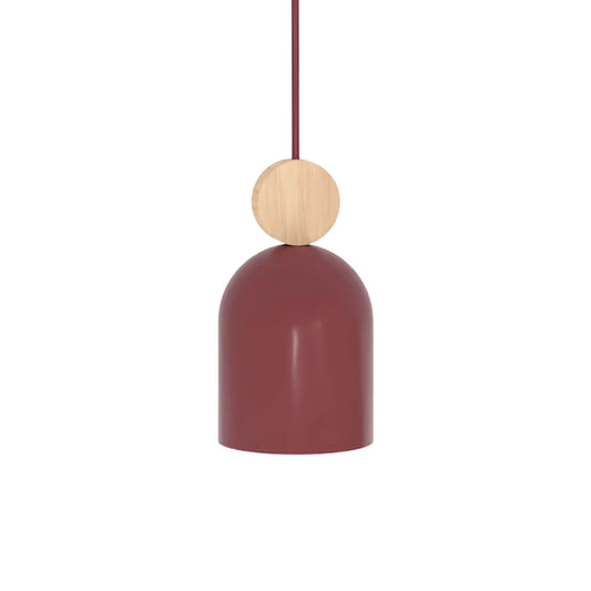 Emibig Mesi Pendellampa Ø11 cm, Vinröd