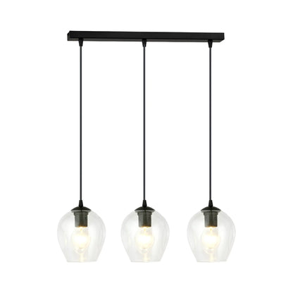 Emibig Istar Pendellampa 3-ljus 70x14 cm, Svart