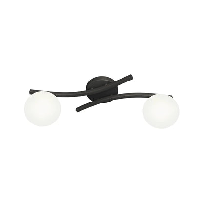 Emibig Opus Taklampa 2-ljus Ø40 cm, Svart