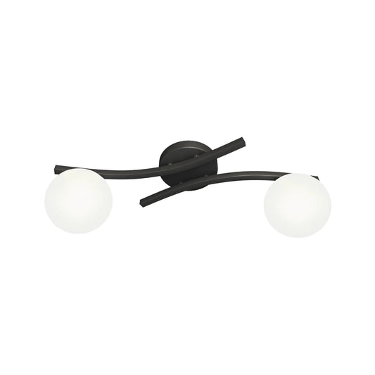 Emibig Opus Taklampa 2-ljus Ø40 cm, Svart