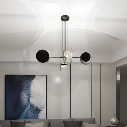 Emibig Idea Pendellampa 4-ljus Ø96 cm, Svart
