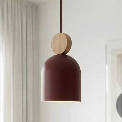Emibig Mesi Pendellampa Ø11 cm, Vinröd