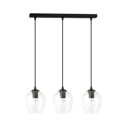 Emibig Istar Pendellampa 3-ljus 70x14 cm, Svart