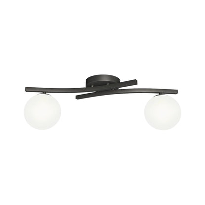 Emibig Opus Taklampa 2-ljus Ø40 cm, Svart